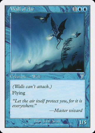 Wall of Air [Seventh Edition] | Jomio and Rueliete's Cards and Comics
