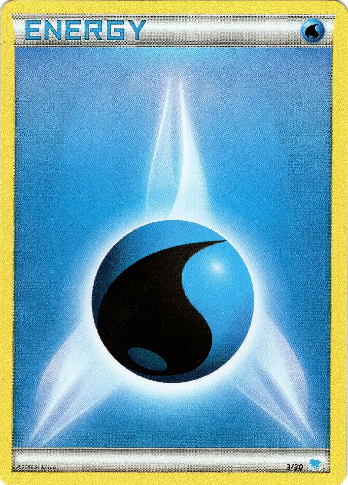 Water Energy (3/30) [XY: Trainer Kit 3 - Suicune] | Jomio and Rueliete's Cards and Comics