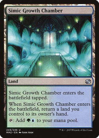 Simic Growth Chamber [Modern Masters 2015] | Jomio and Rueliete's Cards and Comics