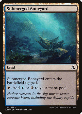 Submerged Boneyard [Amonkhet] | Jomio and Rueliete's Cards and Comics