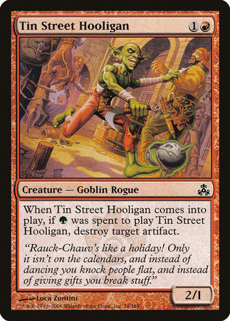 Tin Street Hooligan [Guildpact] | Jomio and Rueliete's Cards and Comics
