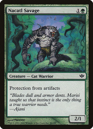 Nacatl Savage [Conflux] | Jomio and Rueliete's Cards and Comics