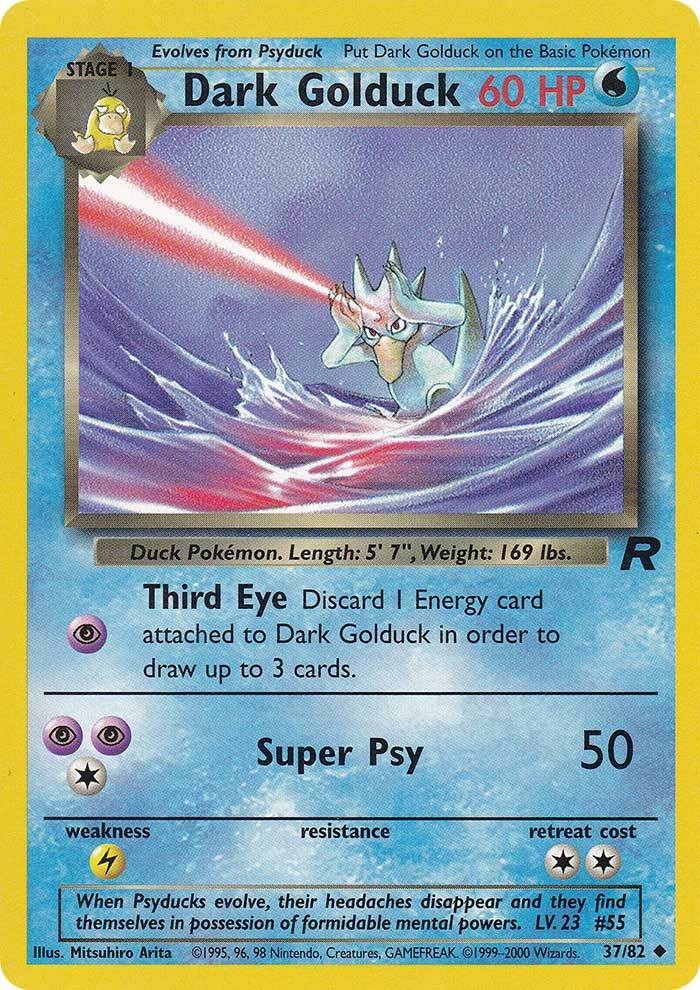 Dark Golduck (37/82) [Team Rocket Unlimited] | Jomio and Rueliete's Cards and Comics