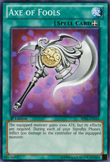 Axe of Fools [BP02-EN161] Common | Jomio and Rueliete's Cards and Comics