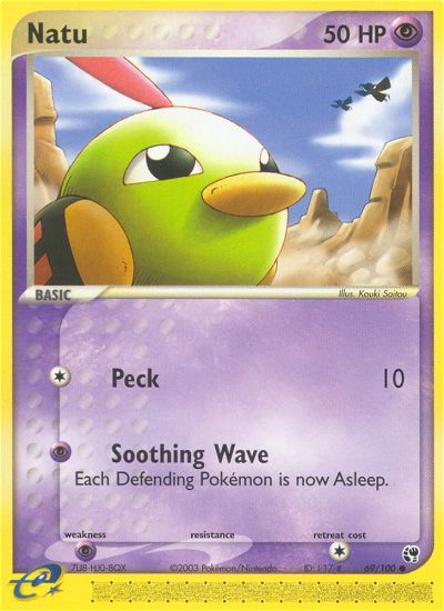 Natu (69/100) [EX: Sandstorm] | Jomio and Rueliete's Cards and Comics