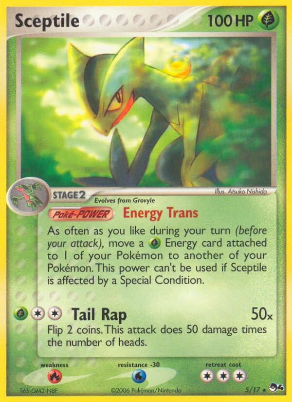 Sceptile (5/17) [POP Series 4] | Jomio and Rueliete's Cards and Comics