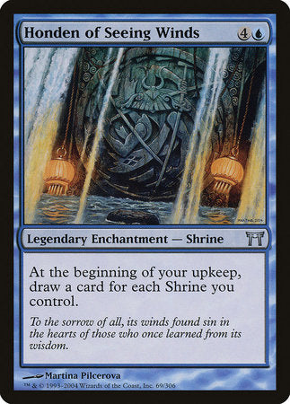 Honden of Seeing Winds [Champions of Kamigawa] | Jomio and Rueliete's Cards and Comics