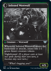 Infestation Expert // Infested Werewolf [Innistrad: Double Feature] | Jomio and Rueliete's Cards and Comics