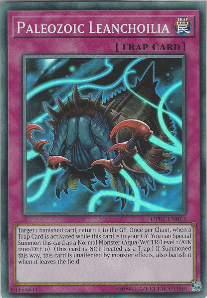 Paleozoic Leanchoilia [OP07-EN013] Super Rare | Jomio and Rueliete's Cards and Comics