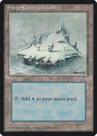 Snow-Covered Island [Ice Age] | Jomio and Rueliete's Cards and Comics