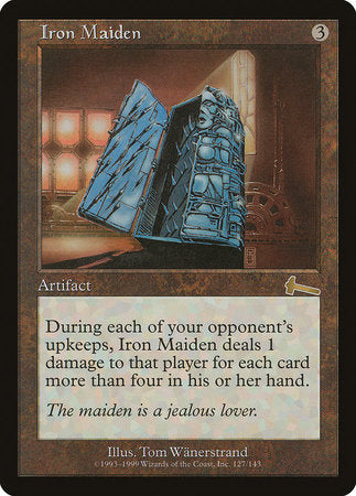 Iron Maiden [Urza's Legacy] | Jomio and Rueliete's Cards and Comics