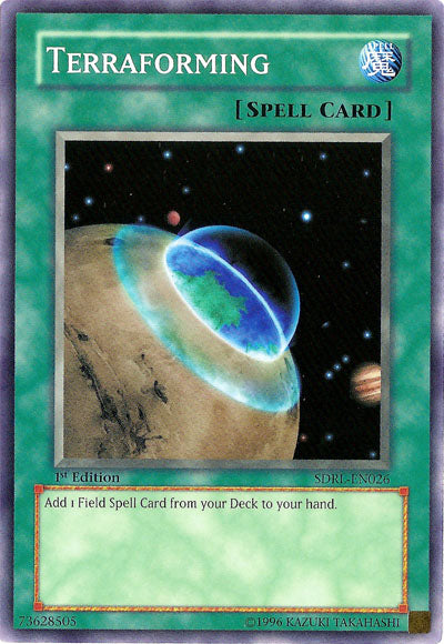 Terraforming [SDRL-EN026] Common | Jomio and Rueliete's Cards and Comics