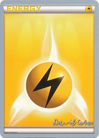 Lightning Energy (Twinboar - David Cohen) [World Championships 2011] | Jomio and Rueliete's Cards and Comics