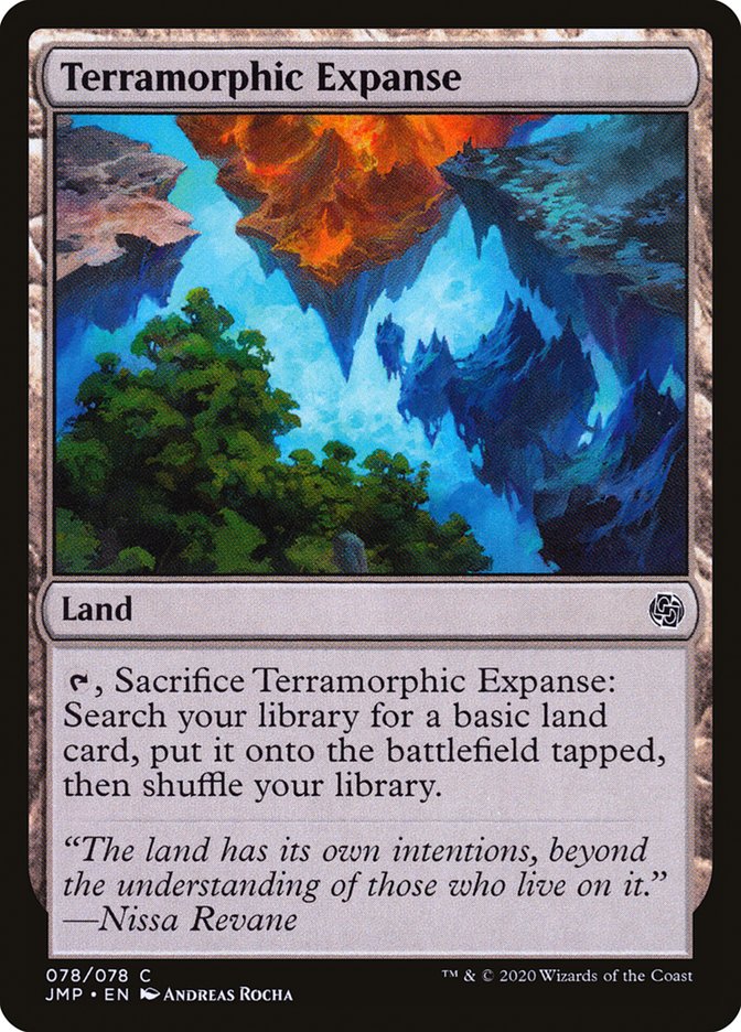 Terramorphic Expanse [Jumpstart] | Jomio and Rueliete's Cards and Comics