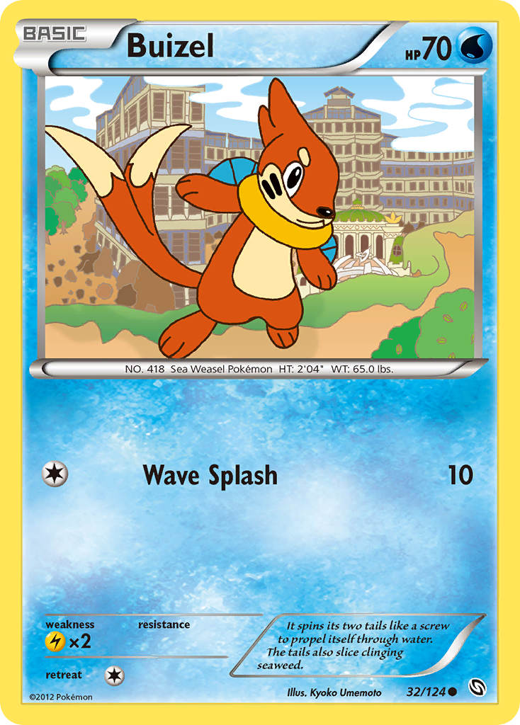 Buizel (32/124) [Black & White: Dragons Exalted] | Jomio and Rueliete's Cards and Comics