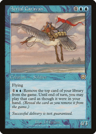 Aerial Caravan [Mercadian Masques] | Jomio and Rueliete's Cards and Comics