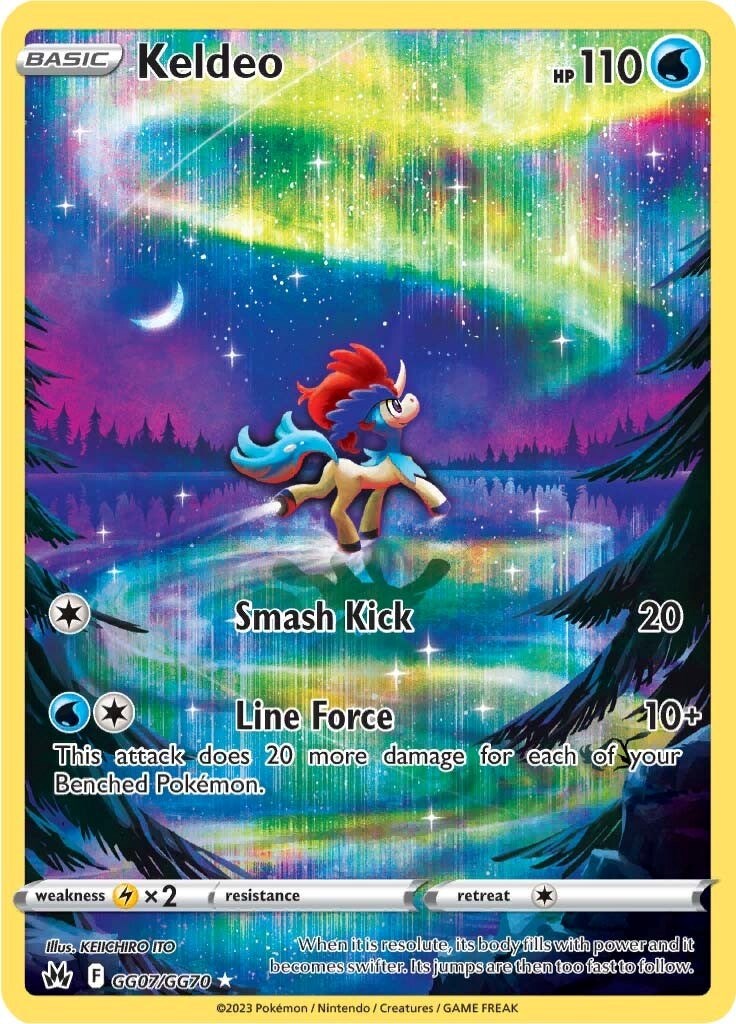 Keldeo (GG07/GG70) [Sword & Shield: Crown Zenith] | Jomio and Rueliete's Cards and Comics