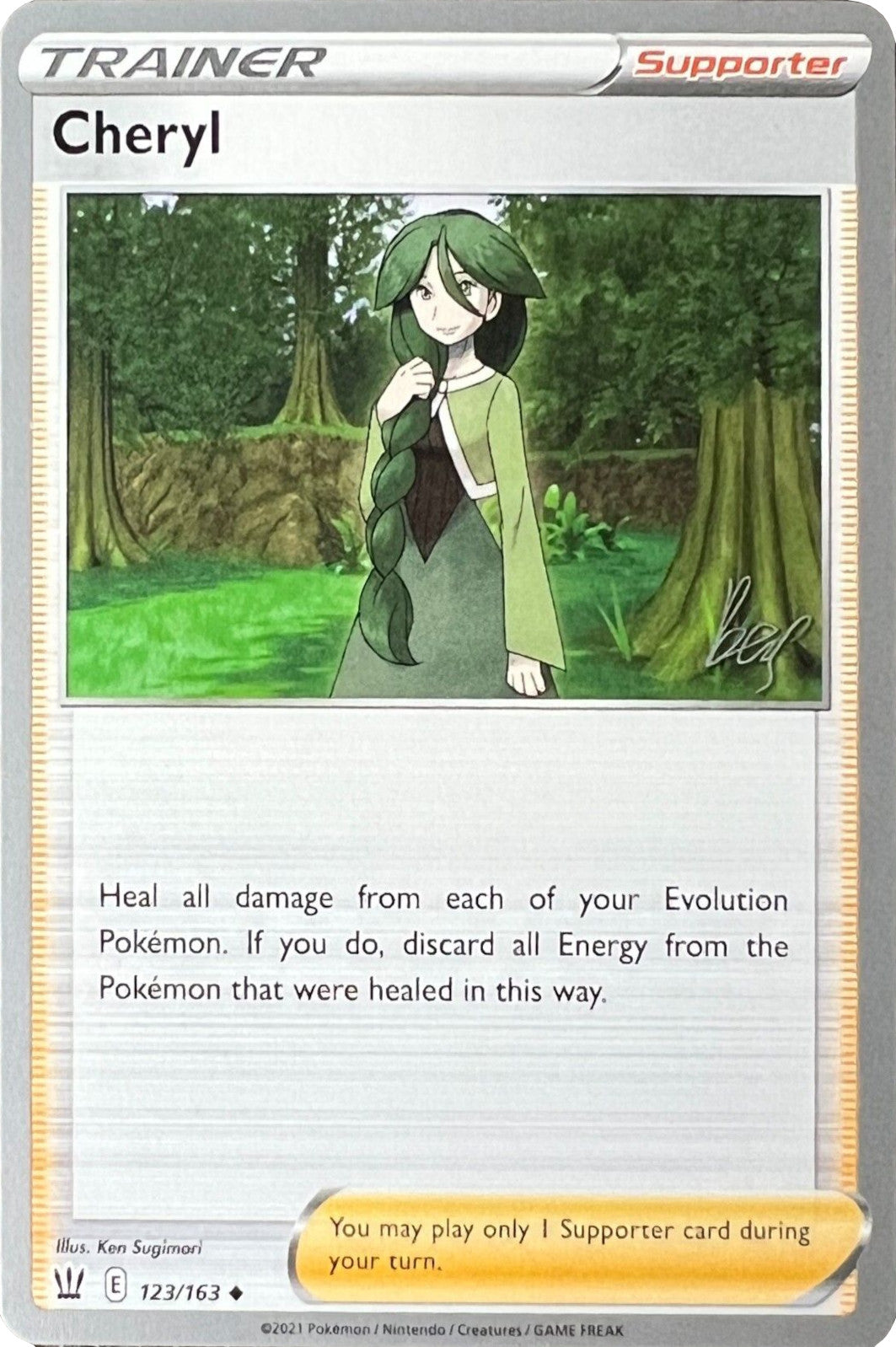 Cheryl (123/163) (Cheryl Again - Sebastian Lashmet) [World Championships 2022] | Jomio and Rueliete's Cards and Comics