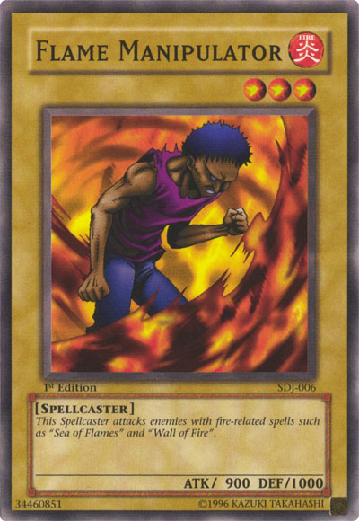 Flame Manipulator [SDJ-006] Common | Jomio and Rueliete's Cards and Comics