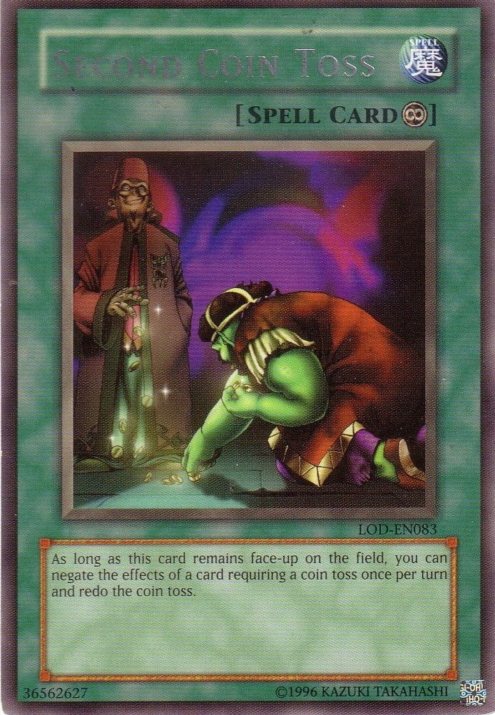 Second Coin Toss [LOD-EN083] Rare | Jomio and Rueliete's Cards and Comics