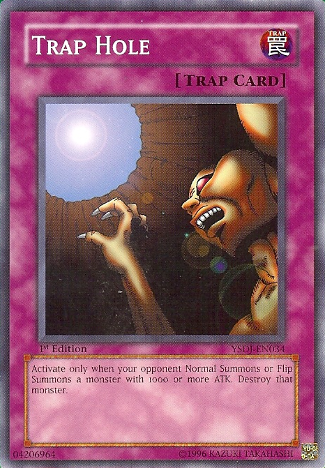 Trap Hole [YSDJ-EN034] Common | Jomio and Rueliete's Cards and Comics