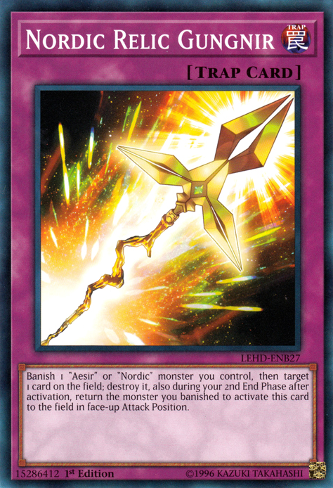 Nordic Relic Gungnir [LEHD-ENB27] Common | Jomio and Rueliete's Cards and Comics
