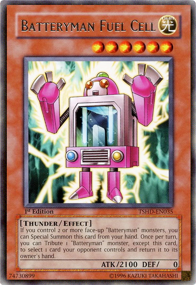 Batteryman Fuel Cell [TSHD-EN035] Rare | Jomio and Rueliete's Cards and Comics