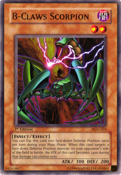 8-Claws Scorpion [PGD-024] Common | Jomio and Rueliete's Cards and Comics