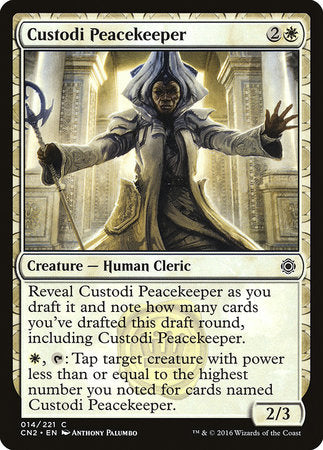 Custodi Peacekeeper [Conspiracy: Take the Crown] | Jomio and Rueliete's Cards and Comics