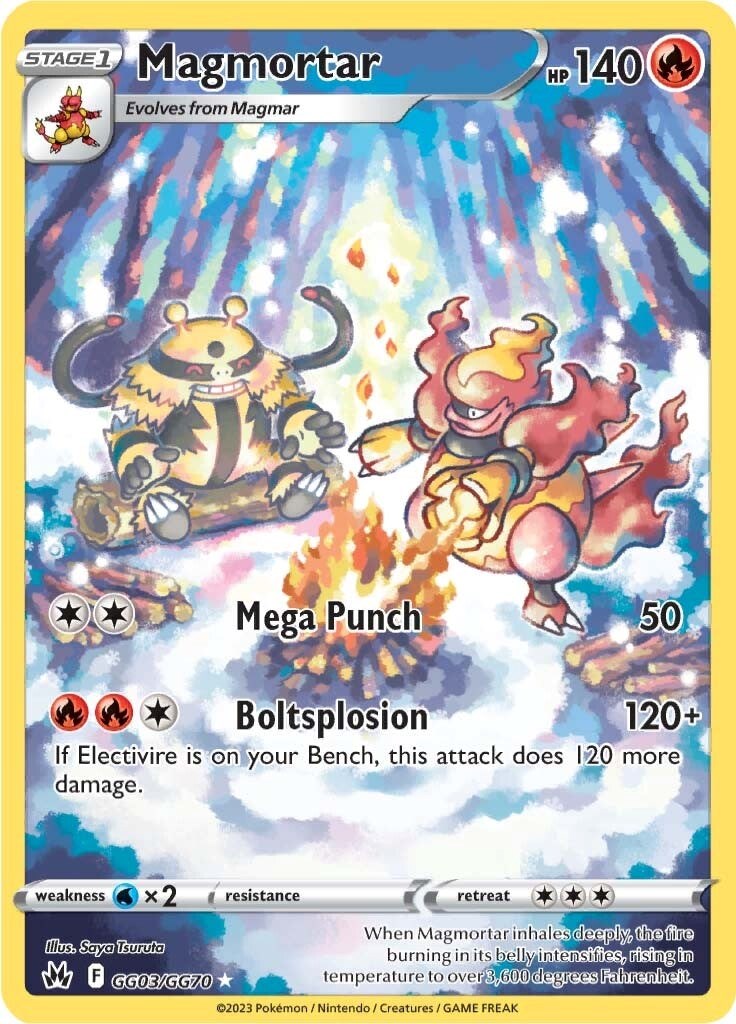 Magmortar (GG03/GG70) [Sword & Shield: Crown Zenith] | Jomio and Rueliete's Cards and Comics