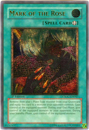 Mark of the Rose (UTR) [CSOC-EN047] Ultimate Rare | Jomio and Rueliete's Cards and Comics