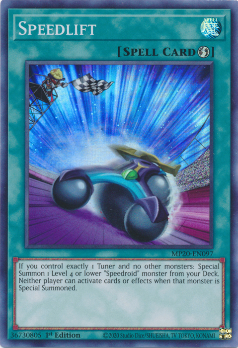 Speedlift [MP20-EN097] Super Rare | Jomio and Rueliete's Cards and Comics