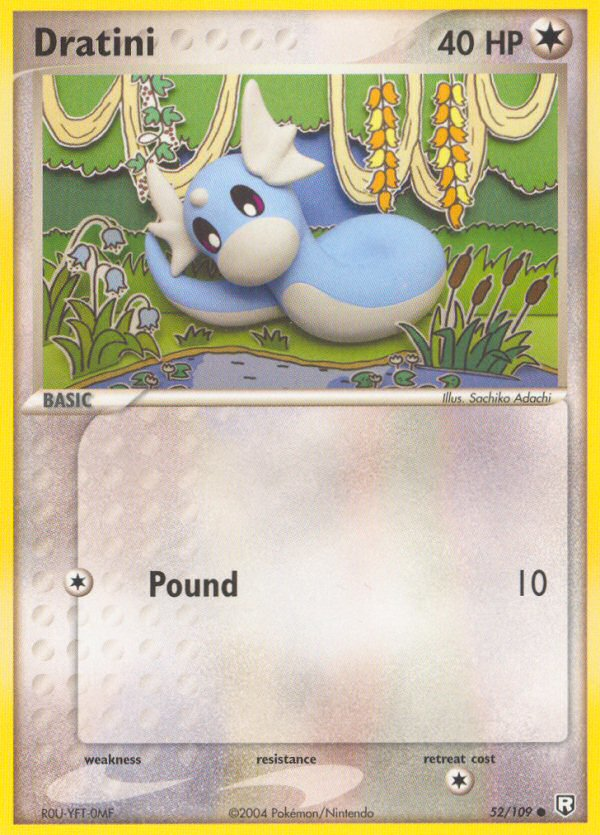 Dratini (52/109) [EX: Team Rocket Returns] | Jomio and Rueliete's Cards and Comics