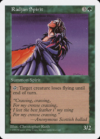 Radjan Spirit [Fifth Edition] | Jomio and Rueliete's Cards and Comics
