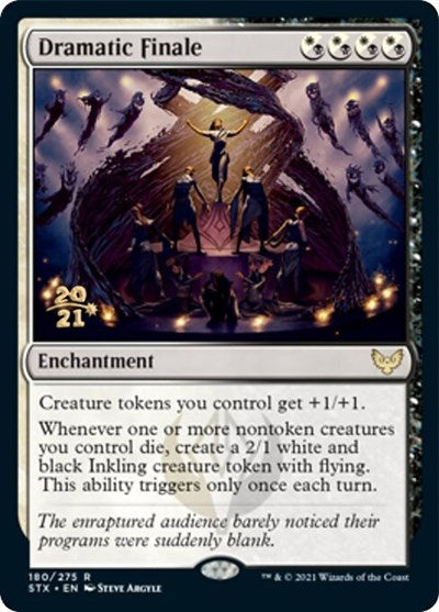 Dramatic Finale [Strixhaven: School of Mages Prerelease Promos] | Jomio and Rueliete's Cards and Comics