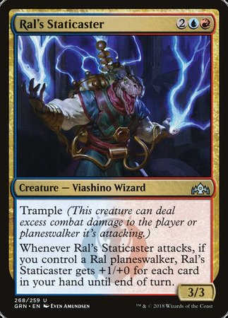 Ral's Staticaster [Guilds of Ravnica] | Jomio and Rueliete's Cards and Comics