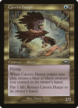 Cavern Harpy [Planeshift] | Jomio and Rueliete's Cards and Comics