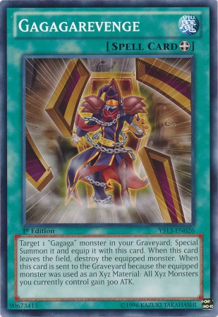 Gagagarevenge [YS13-EN026] Common | Jomio and Rueliete's Cards and Comics