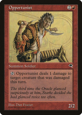 Opportunist [Tempest] | Jomio and Rueliete's Cards and Comics