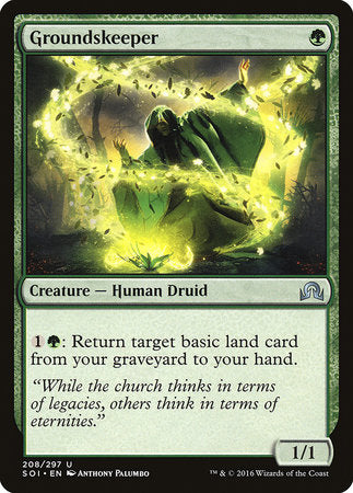 Groundskeeper [Shadows over Innistrad] | Jomio and Rueliete's Cards and Comics