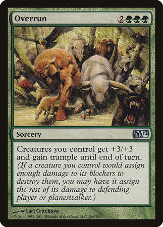 Overrun [Magic 2012] | Jomio and Rueliete's Cards and Comics