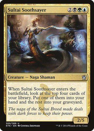 Sultai Soothsayer [Khans of Tarkir] | Jomio and Rueliete's Cards and Comics