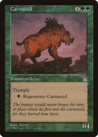 Carnassid [Stronghold] | Jomio and Rueliete's Cards and Comics