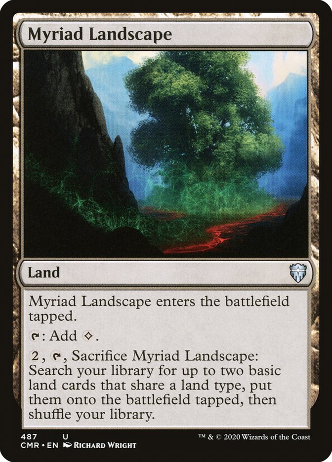 Myriad Landscape [Commander Legends] | Jomio and Rueliete's Cards and Comics