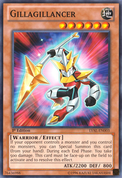 Gillagillancer [LVAL-EN003] Common | Jomio and Rueliete's Cards and Comics