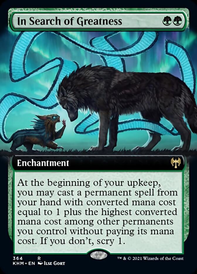 In Search of Greatness (Extended Art) [Kaldheim] | Jomio and Rueliete's Cards and Comics