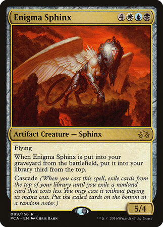 Enigma Sphinx [Planechase Anthology] | Jomio and Rueliete's Cards and Comics