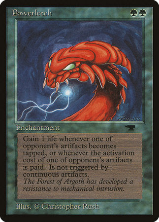 Powerleech [Antiquities] | Jomio and Rueliete's Cards and Comics