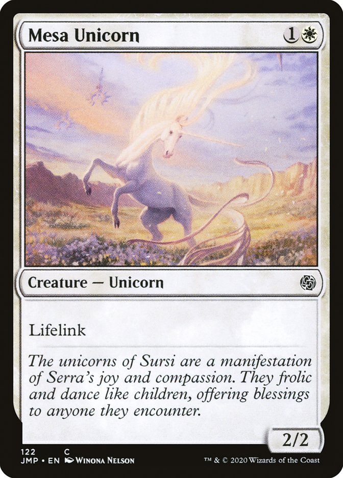 Mesa Unicorn [Jumpstart] | Jomio and Rueliete's Cards and Comics