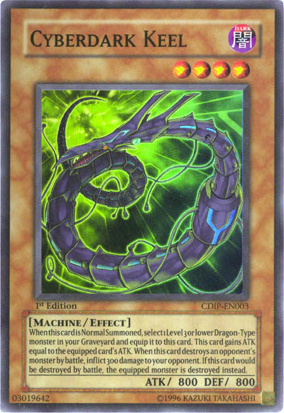 Cyberdark Keel [CDIP-EN003] Super Rare | Jomio and Rueliete's Cards and Comics